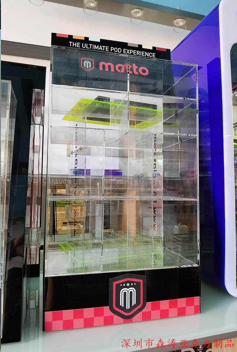 有機玻璃制品 崇左有機玻璃展示架|展示柜|立牌|加工廠家定制