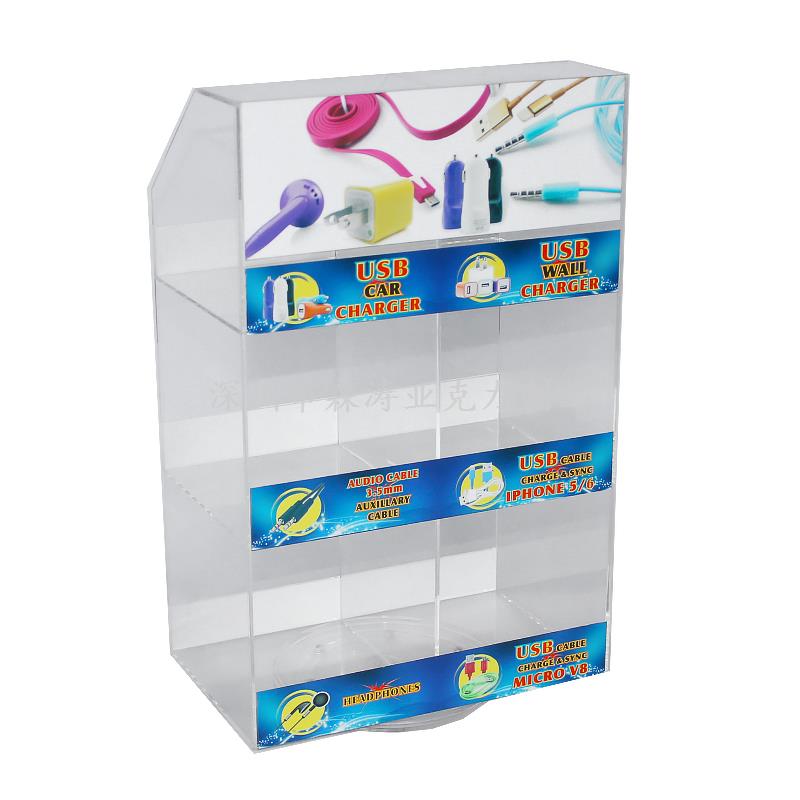 莆田亞克力展示架 黑色亞克力展示架