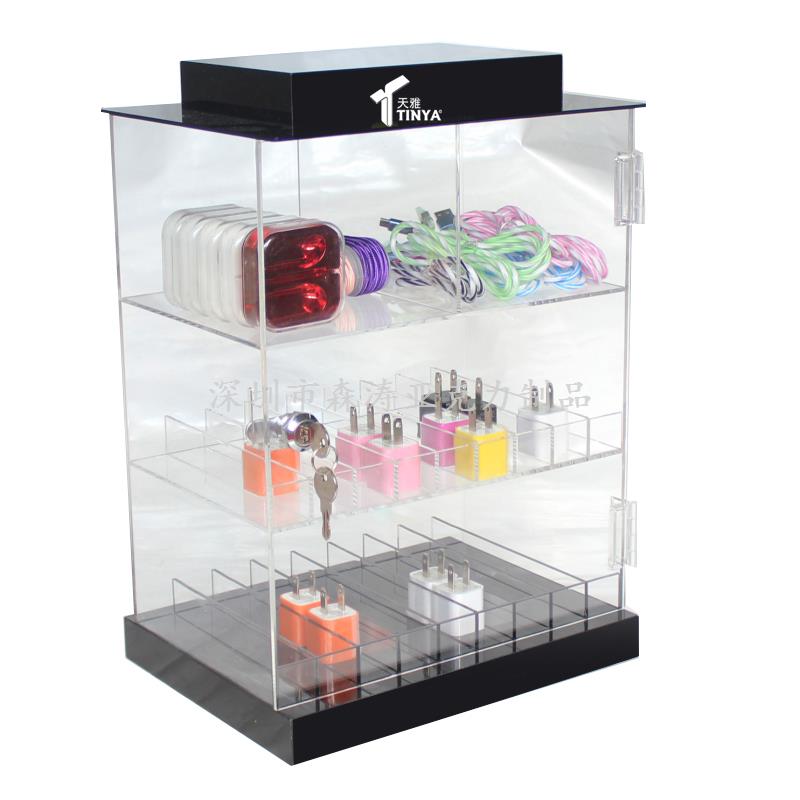 亞克力電子產品展示架廠家加工|定制價格-森濤亞克力制品