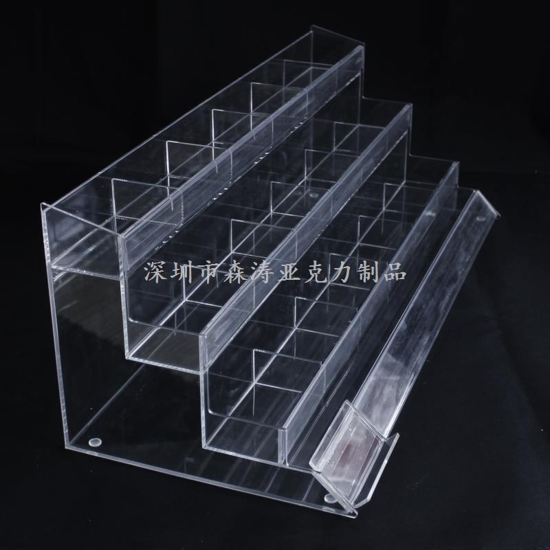 龍巖亞克力展示架|收納盒廠家加工定制-深圳森濤亞克力制品