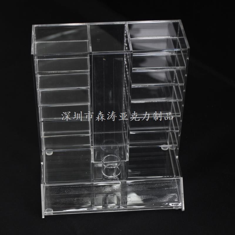 武夷山亞克力展示架|收納盒廠家加工定制-深圳森濤亞克力制品