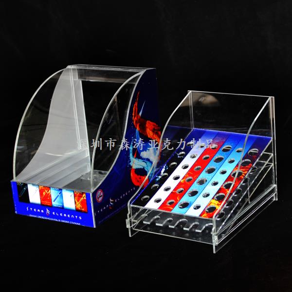 龍泉亞克力展示架|收納盒廠家加工定制-深圳森濤亞克力制品