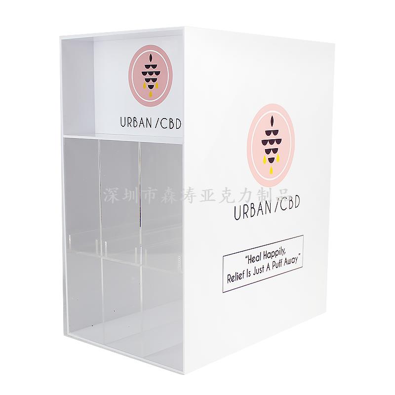 蚌埠亞克力展示架|收納盒廠家加工定制-深圳森濤亞克力制品