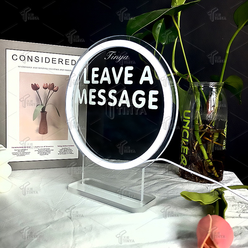 點(diǎn)亮你的桌面 - 亞克力DIY LED臺卡，創(chuàng)意與實(shí)用并存