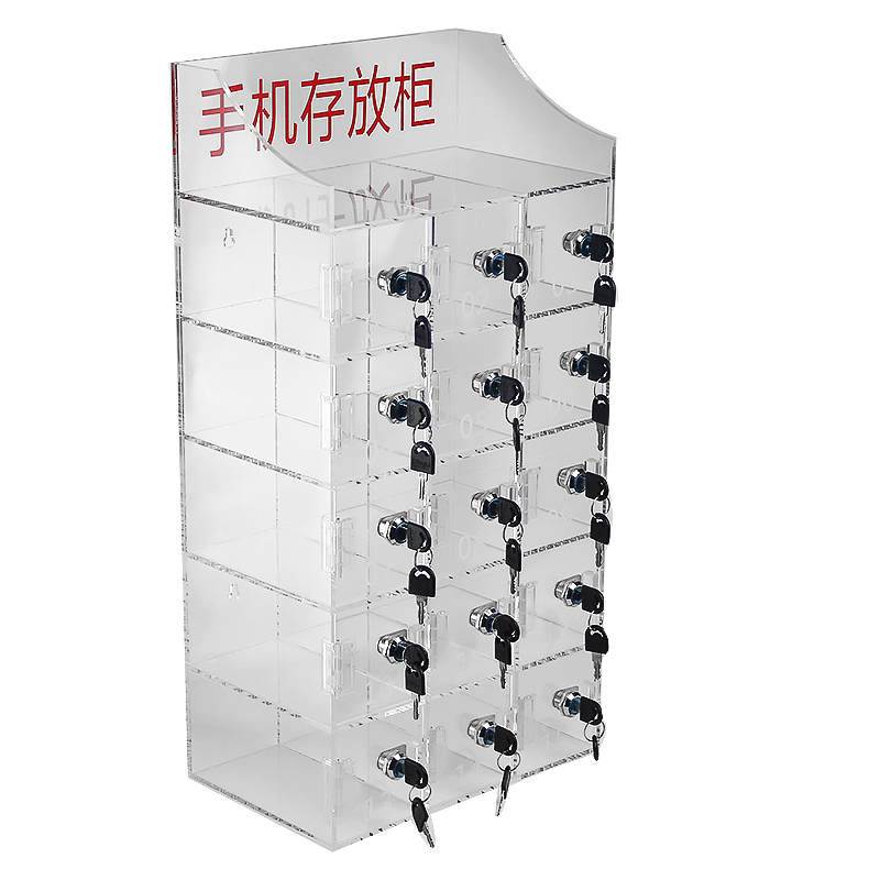 亞克力手機(jī)存儲箱：一箱兩用