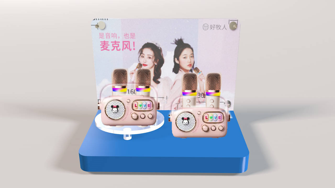 亞克力麥克風(fēng)展示架的運(yùn)用