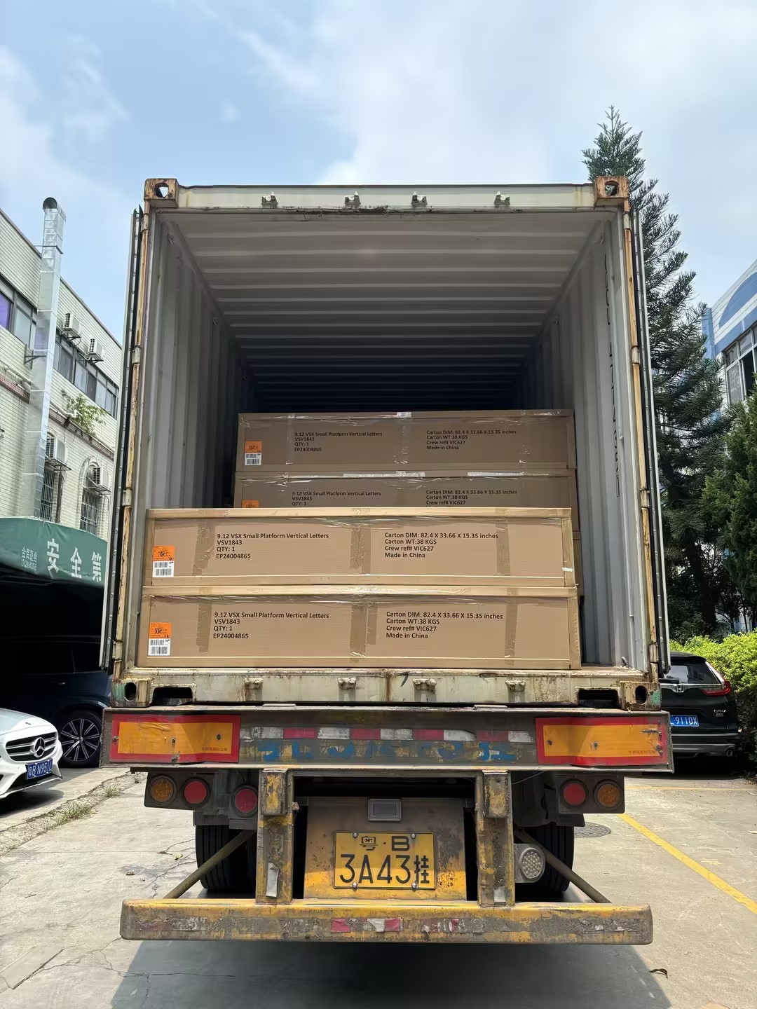 亞克力展示架整柜出貨