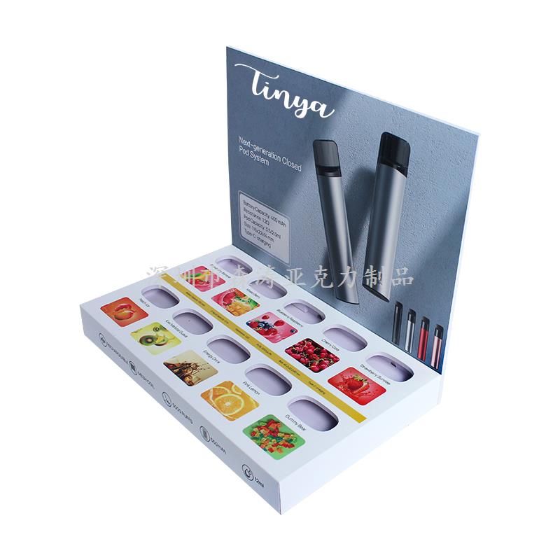 為什么用戶喜歡定制亞克力電子煙展示架