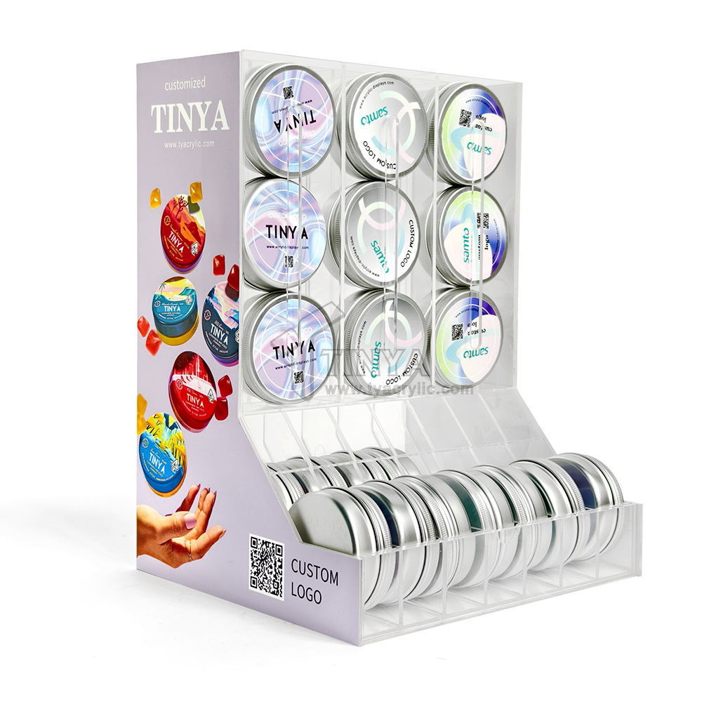 亞克力口含煙展示架怎么定制