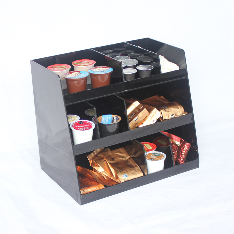 黑色亞克力食品展示架