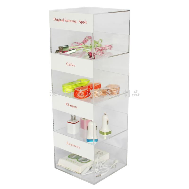4層透明亞克力展柜