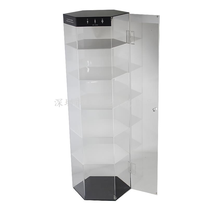 展柜上面的亞克力燈箱
