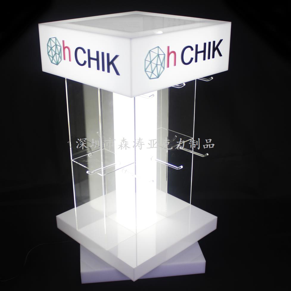 亞克力旋轉展示柜 