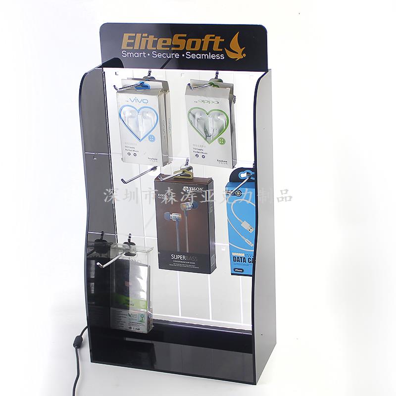 帶燈亞克力掛件展架