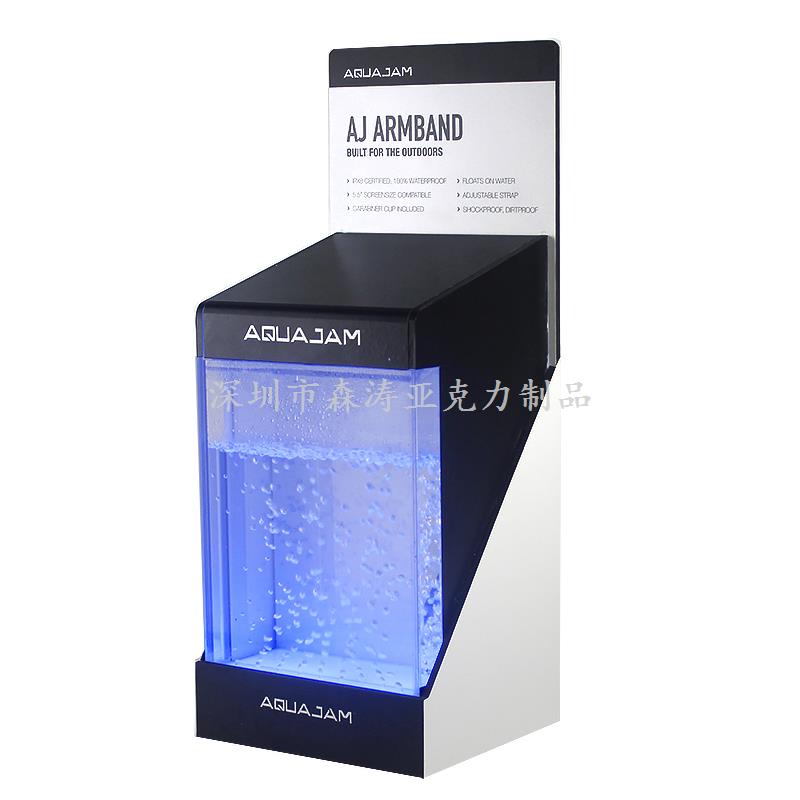 有機(jī)玻璃防水手表展示柜