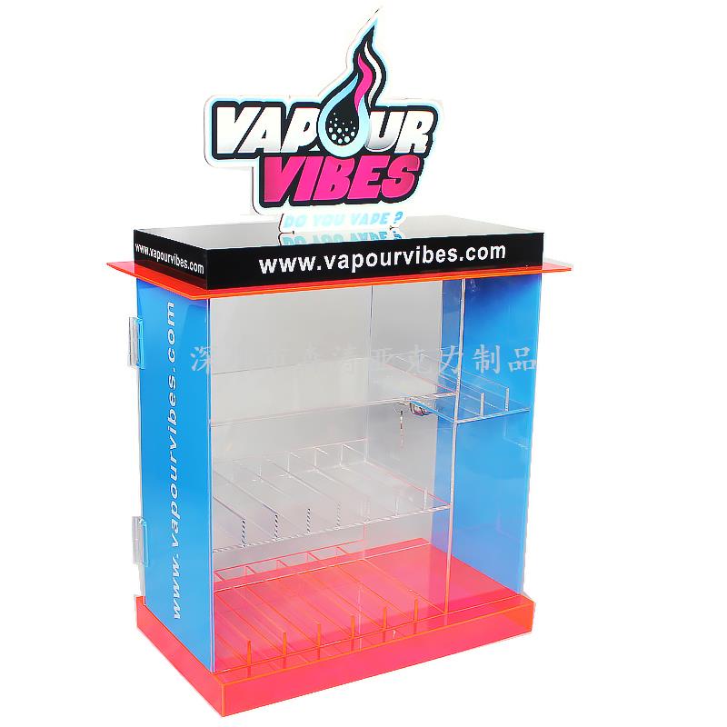 三層訂制亞克力展示柜