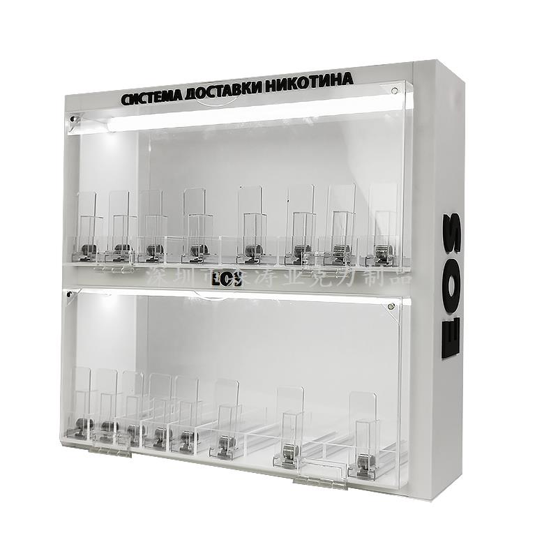 EOS兩層電子煙具亞克力展示柜